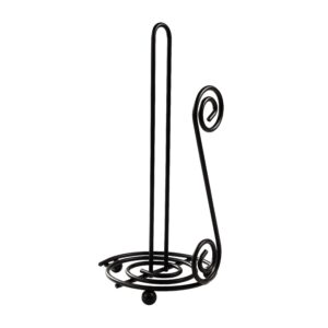 Simple Freestanding Metal Paper Towel Holder