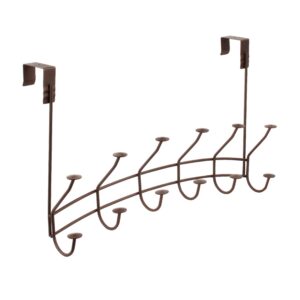 Six Hook Over Door Hanging Rack