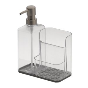 Sink Sponge Brush Organizer with Dispenser