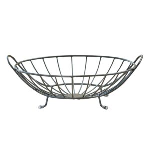 Space Saving Decorative Open Wire Fruit Bowl