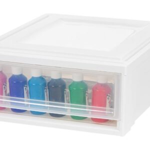 Stackable Multi Drawer Storage Organizer 22 Quart