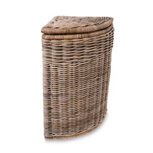 Natural Corner Natural Wicker Laundry Hamper