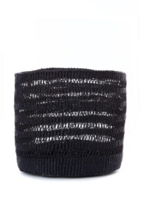 Woven Midnight Lace Basket Medium
