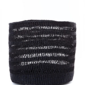 Woven Midnight Lace Basket Medium